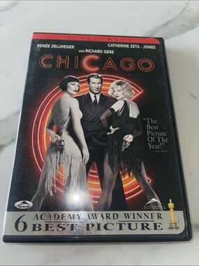 Chicago (DVD) - Black & Red Movie 6 Academy Award Winner